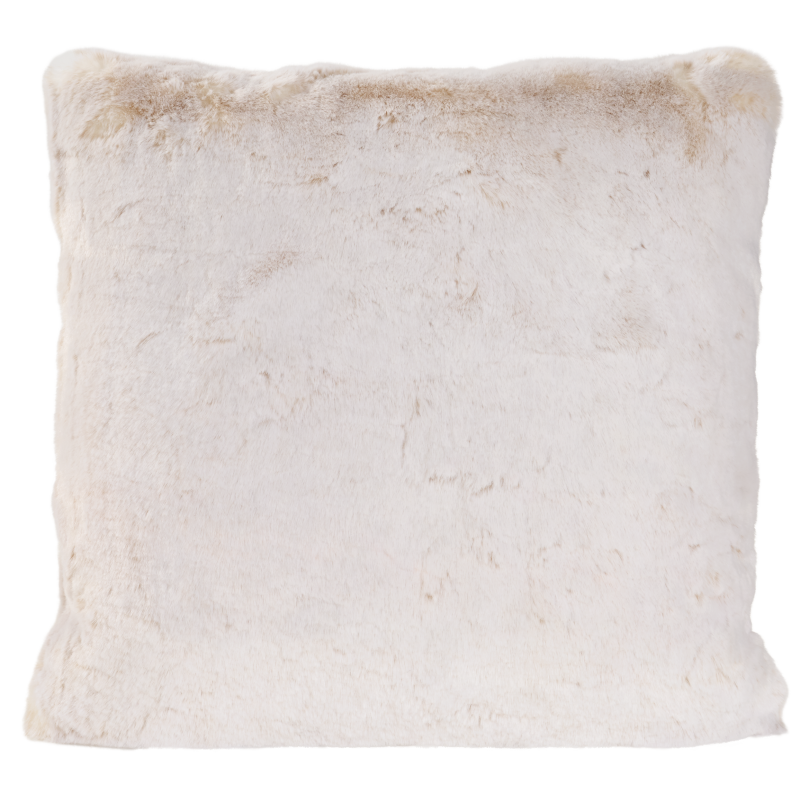 Winter Home Kissen Fellimitat WHITE LION 45x45 cm