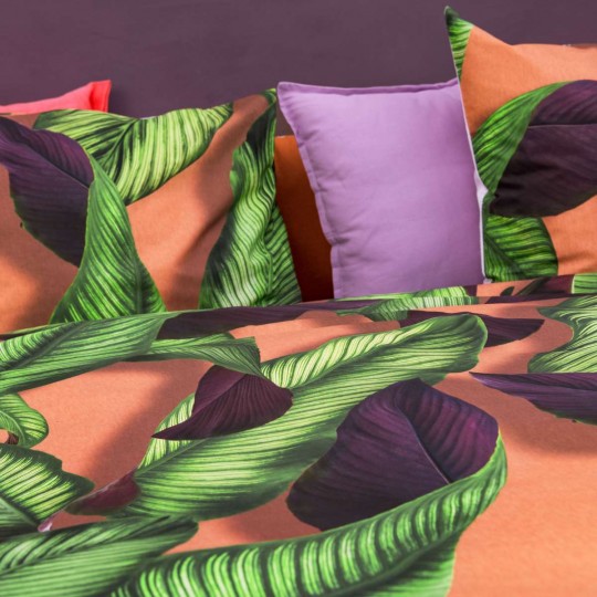 Tropische Bettwäsche Snurk FRESH LEAVES 160x210+65x100 cm