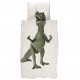 Snurk Kinderbettwäsche Dino 160x210+65x100 cm