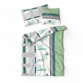 Lotus Bettwäsche Jersey MALEA grün