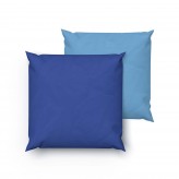 Lotus Bettwäsche Bambus DOUBLEFACE blau