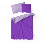 Lotus Bettwäsche Bambus DOUBLEFACE lila