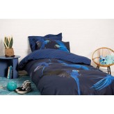 Snurk Bettwäsche Garnitur BLUE PARROT160x210+65x100 cm
