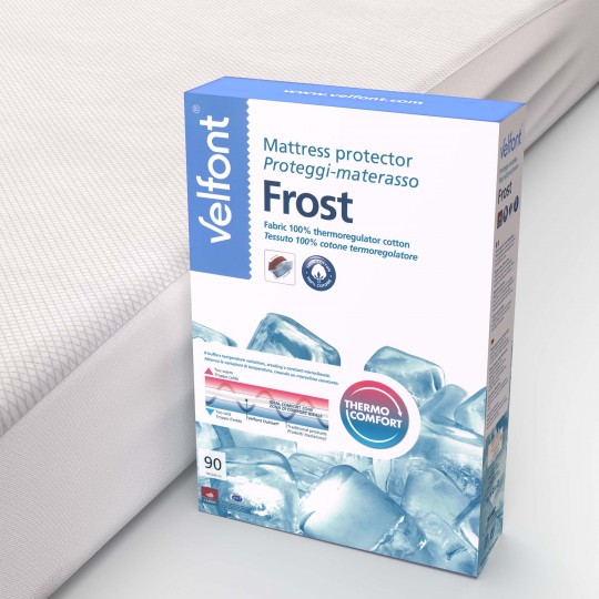 Velfont FROST thermoregulierender/Outlast Matratzenschutz(Fixleintuch-Form)