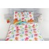 AColori Satin Bettwäsche MIOU orange